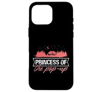 Princesse de la caravane pop-up Nature Camping Coque pour iPhone 16 Pro Max