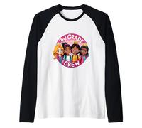 Princesse de troisième année pour Filles - Rentrée Scolaire Manche Raglan