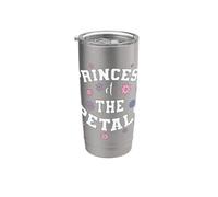 Princesse des Pétales Fleur Fille Mariage Gobelet isotherme en acier inoxydable double paroi