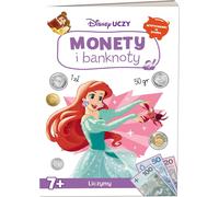 Princesse Disney - Un livre éducatif Apprends à compter avec les pièces de monnaie et les billets de banque Un divertissement parfait pour les petits princes et princesses