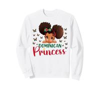 Princesse Dominicaine Dominique pour Filles Noires Sweatshirt
