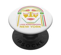 Princesse du lac Ronkonkoma New York NYC PopSockets PopGrip Adhésif