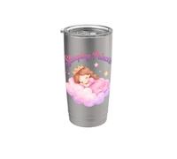 Princesse endormie Magical Fantasy Dream Mignon Esthétique Gobelet isotherme en acier inoxydable double paroi