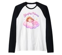 Princesse endormie Magical Fantasy Dream Mignon Esthétique Manche Raglan
