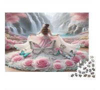 Princesse Fantastique Puzzle 1000 Pièces Papier recyclé pour Adultes Puzzle pour Adultes Impossible Difficile Stimulant Jeu Familial Amusant Excellente idée Cadeau 38x26cm/1000pcs