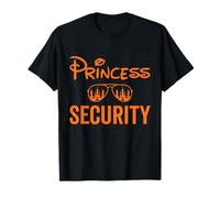 Princesse Halloween Équipe de sécurité Famille Papa Maman Fille T-Shirt