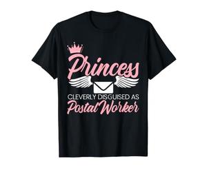 Princesse intelligemment déguisée en Ouvrier Postal T-Shirt Graphique avec Valeur