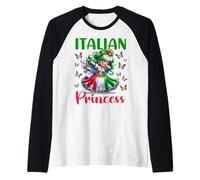 Princesse Italienne Dab FilleRobe Drapeau Culture Enfants Manche Raglan