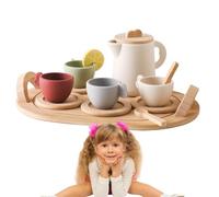 Princesse - Jouets pour l'heure du thé, Jouets pour l'heure du thé | Ensemble de thé pour, service à thé en bois, service à thé jouet, jeux pour, accessoires de cuisine, jouets, servic