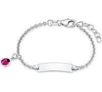 Princesse Lillifee 2034221 Bracelet d'identification avec pendentif coccinelle