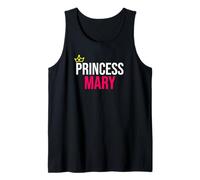 Princesse Marie pour Filles et Femmes Rose/Blanc/Noir Débardeur
