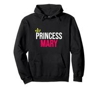 Princesse Marie pour Filles et Femmes Rose/Blanc/Noir Sweat à Capuche