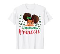 Princesse mauritanienne Mauritanie pour filles noires enfants T-Shirt