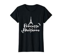 Princesse parisienne - Cadeau paris femme fille T-Shirt