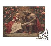 Princesse | pour Adultes |Chevalier glorieux| 1000pcs (75x50cm) Puzzles Jeux Éducatifs Puzzles De Décoration Intérieure