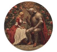 Princesse,Puzzles pour Adultes 1000pcs (67.5x67.5cm),Jeux De Défi Chevalier glorieux