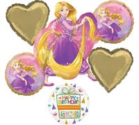 Princesse Raiponce Fournitures de fête d'anniversaire Décorations de bouquet de ballons emmêlés