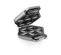 Princesse Samosa et machine à snacks - 24,5 cm x 19 cm - 10 snacks par session - Protection contre la surchauffe - Convient pour une utilisation en camping - 700 W - 01.123002.01.001