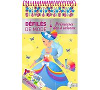 Princesses des 4 saisons - bloc à spirale