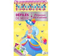 Princesses des 4 saisons - bloc à spirale - Gaëlle Souppart - Deux Coqs D'or - Boîte ou accessoire - Jeux livres objets