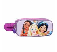 Princesses Disney Fairytale Trousse 3D Double, Mauve Violet