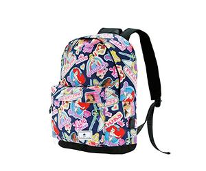 Princesses Disney Fearless-Sac à Dos HS 1.3, Multicolore