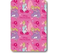 PRINCESSES DISNEY-PLAID-COUVERTURE POLAIRE 100X140 CM.