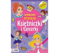 Princesses et danseuses - Livre de coloriage avec autocollants - Ouvrages collectifs (Bücher mit Aufklebern auf Polnisch)
