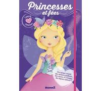 Coup de coeur créations - Princesses et fées - Kit avec stickers et crayons pour habiller et colorier les modèles - dès 4 ans