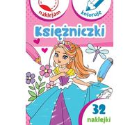Princesses. Je colle et je colorie
