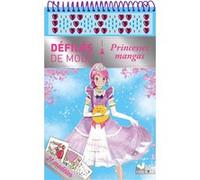 Princesses mangas - Bloc spirale Jindorow (Illustration)