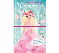 Princesses - Mon kit d'activités (Fond bleu) Cathy Delanssay (Illustration)