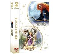 Princesses - Rebelle et Raiponce - Pack Blu-ray - Disney
