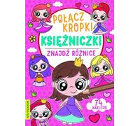 Princesses. Reliez les points, trouvez la différence