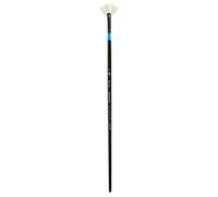 Princeton Aspen, Glare-Free Indoor/Outdoor Brush for Acrylic & Oil, Series 6500S Short Fan Synthetic, Size 2 (P6500SFN2)