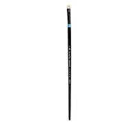 Princeton Aspen, Glare-Free Indoor/Outdoor Brush for Acrylic & Oil, Series 6500S Short Oval Filbert Synthetic, Size 4 (P6500SO4)