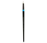Princeton Aspen, Glare-Free Indoor/Outdoor Brush for Acrylic & Oil, Series 6500S Short Round Pointed Synthetic, Size 12 (P6500SR12)