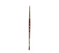 Princeton Heritage, Pinceau Taklon doré pour aquarelle et acrylique, série 4050, sable synthétique rond, taille 6