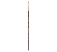 Princeton Pinceau d'artiste Neptune, pinceaux pour aquarelle série 4750, écureuil synthétique rond, taille 0