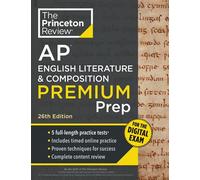 Princeton Review AP English Literature & Composition Premium Prep, 26th Edition 5 Practice Tests + Digital Practice Online + Content Review - The Princeton Review - Princeton Review - ebook (ePub) - L