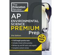 Princeton Review AP Environmental Science Premium Prep, 21st Edition 5 Practice Tests + Digital Practice Online + Content Review - The Princeton Review - Princeton Review - ebook (ePub) - Livre