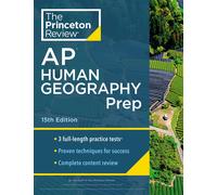 Princeton Review Ap Human Geography Prep, 2024