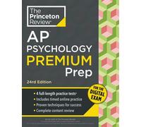 Princeton Review AP Psychology Premium Prep, 24th Edition 5 Practice Tests + Digital Practice Online + Content Review - The Princeton Review - Princeton Review - ebook (ePub) - Livre