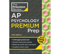 Princeton Review AP Psychology Premium Prep, 24th Edition 5 Practice Tests + Digital Practice Online + Content Review - The Princeton Review - Princeton Review - ebook (ePub) - Livre