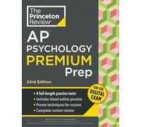 Princeton Review Ap Psychology Premium Prep: 5 Practice Tests + Digital Practice Online + Content Review
