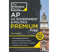 Princeton Review AP U.S. Government & Politics Premium Prep, 25th Edition 6 Practice Tests + Digital Practice Online + Content Review - The Princeton Review - Princeton Review - ebook (ePub) - Livre