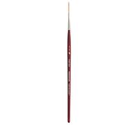 Princeton Velvetouch Artiste, Mixed-Media Brush for Acrylic, Watercolor & Oil, Series 3950 Script Liner Luxury Synthetic, Size 2/0