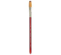 Princeton Velvetouch Artiste, Mixed-Media Brush for Acrylic, Watercolor & Oil, Series 3950 Stroke Luxury Synthetic, Size 1/2