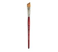 Princeton Velvetouch Artiste, Pinceau Mixte pour Acrylique, Aquarelle et Huile, série 3950 Angle Shader Luxury Synthétique, Taille 5/8