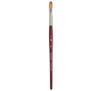 Princeton Velvetouch Artiste, Pinceau Mixte pour Acrylique, Aquarelle et Huile, série 3950 Filbert Luxury Synthetic, Taille 8